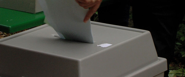 Wahlurne (Quelle: RIK)